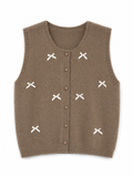 Ribbon Knit Vest
