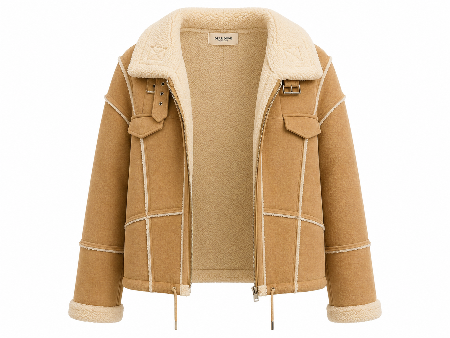 Tan Teddy Jacket