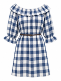 Aimee Gingham Dress
