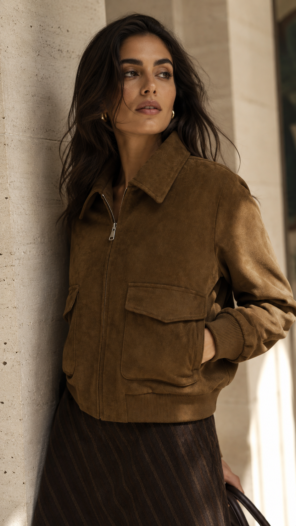 Kelly Suede Jacket