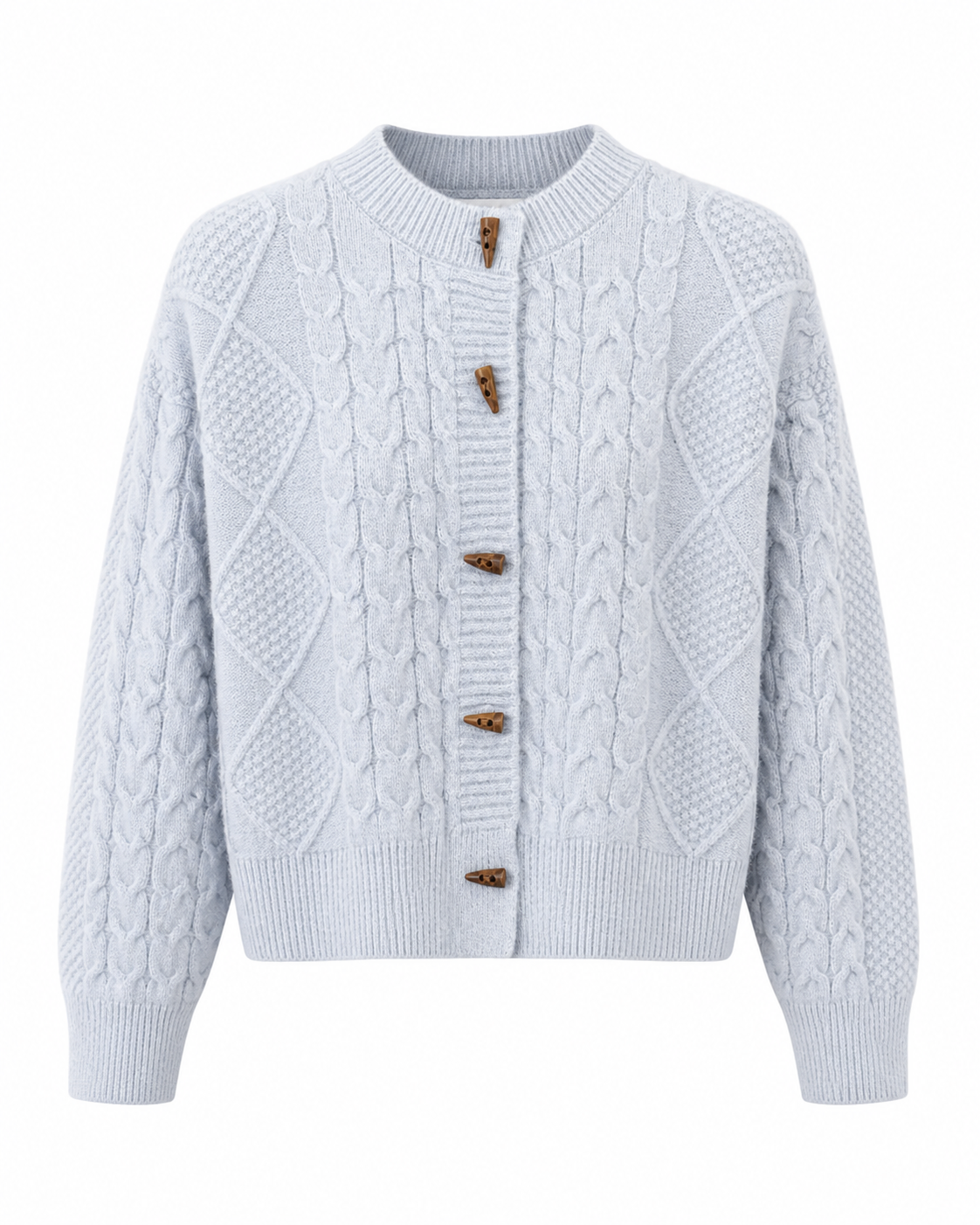 Cherry Cable Knit Cardigan