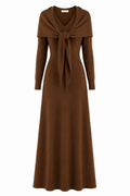Belle Knit Dress and Scarf