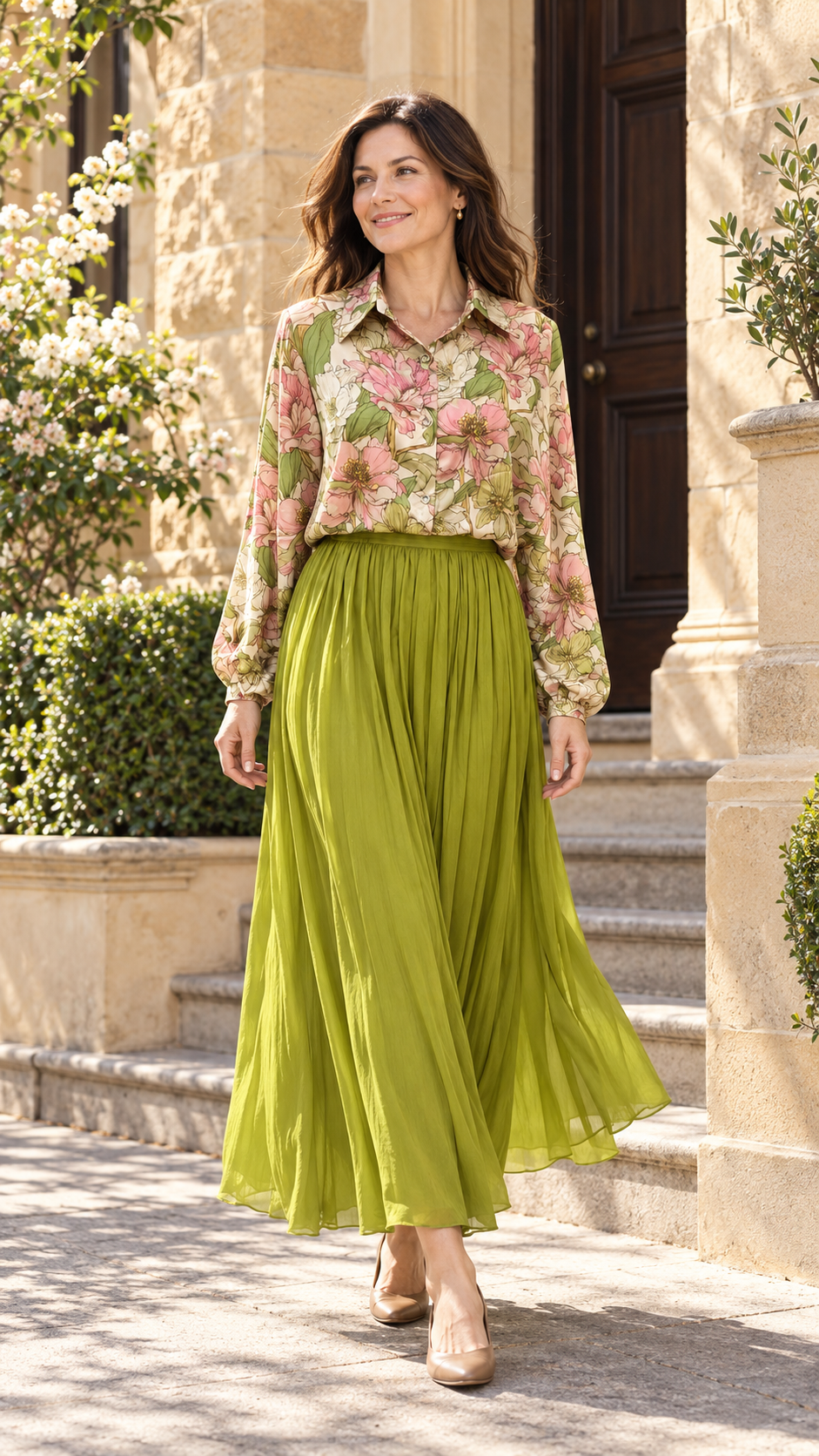 Sabrina Satin Shirt