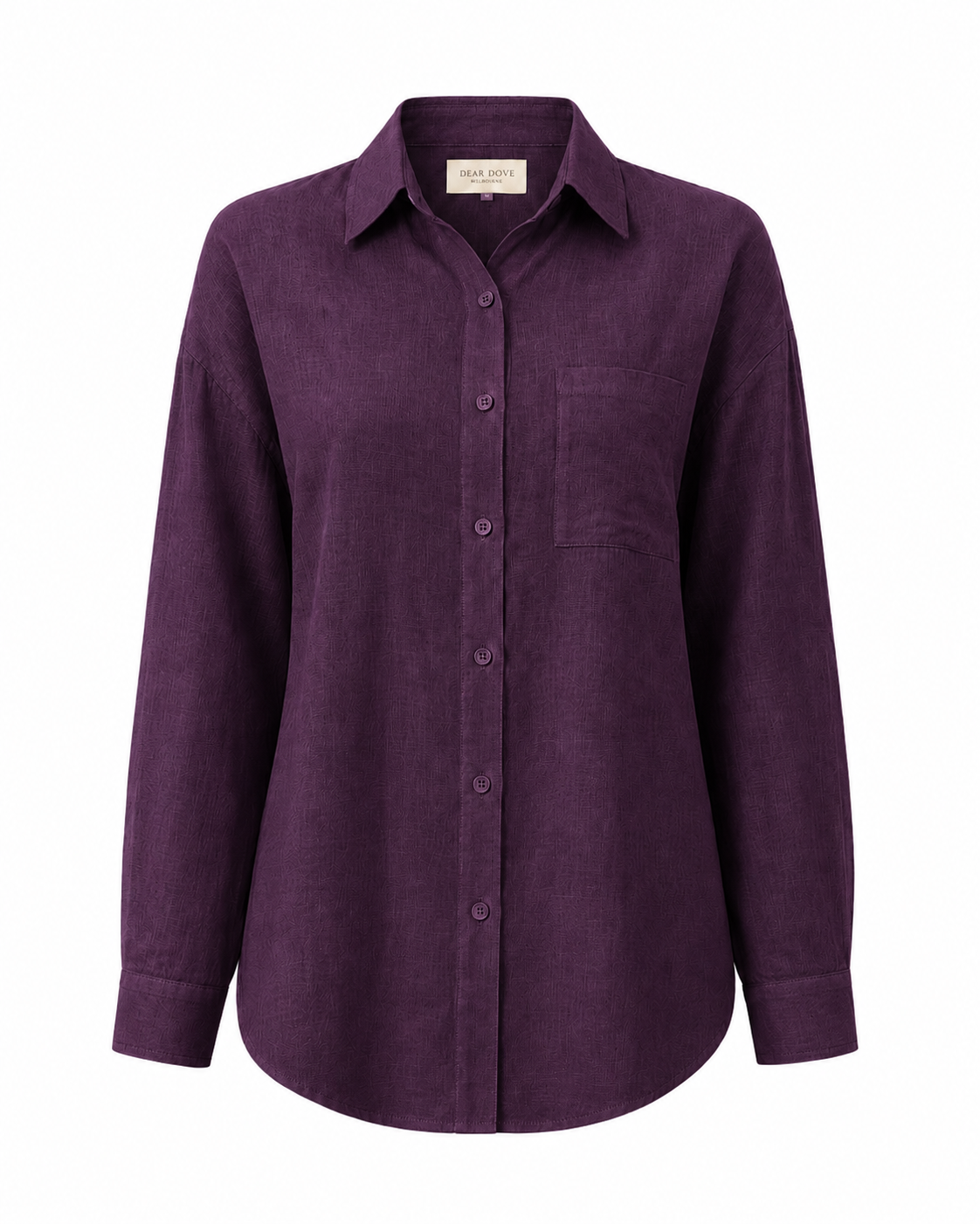 Lila Linen Shirt