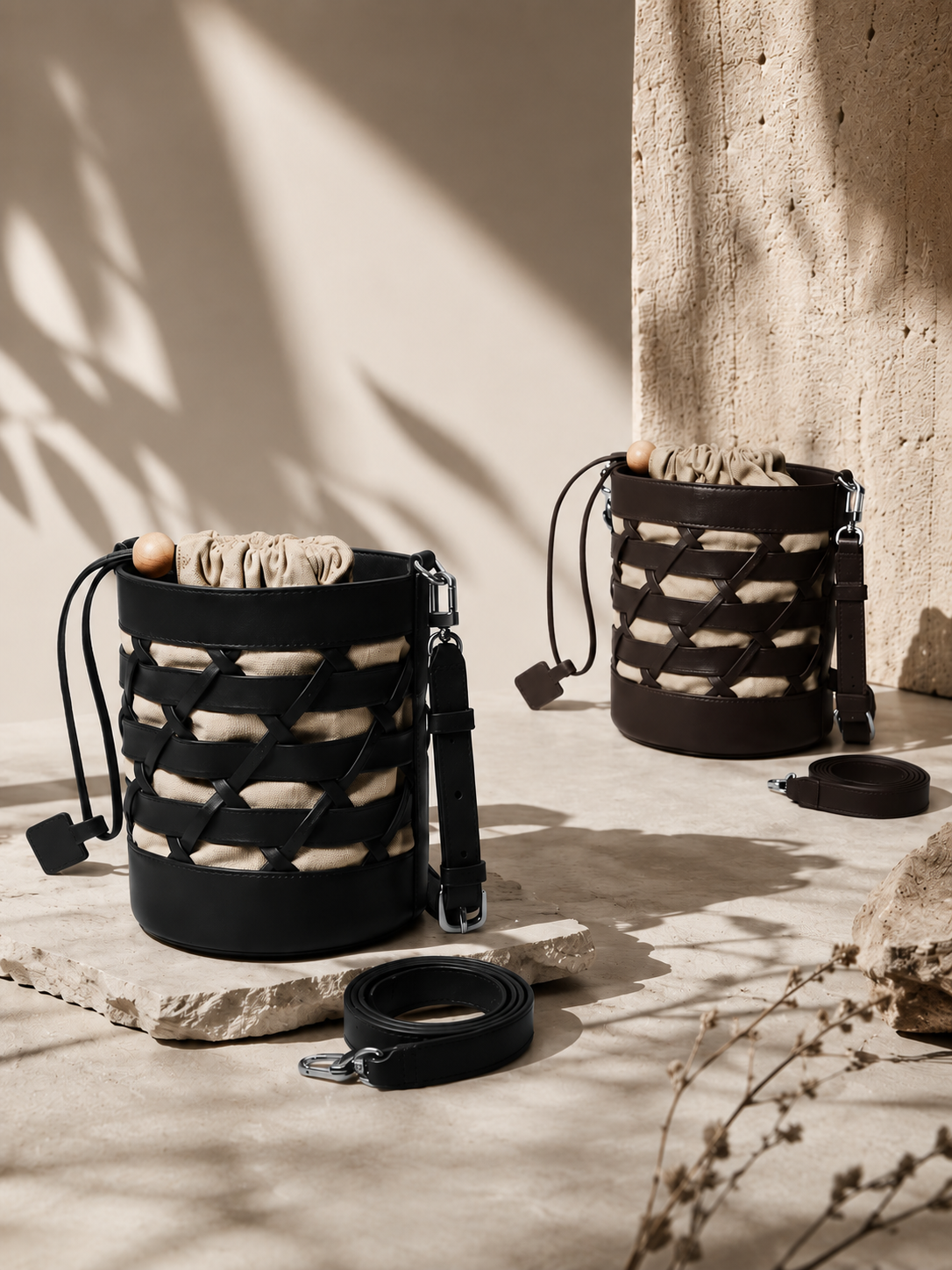 Angela Bucket bag