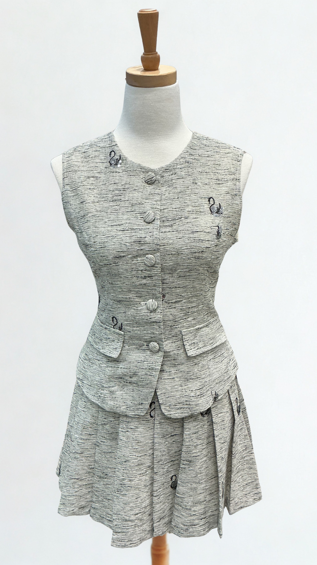 Samantha Vest and Skirt Set