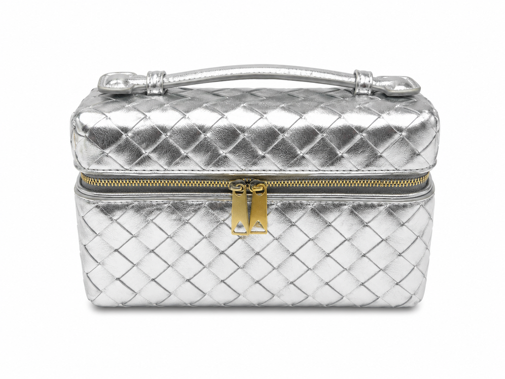 Caroline Woven Leather Bag