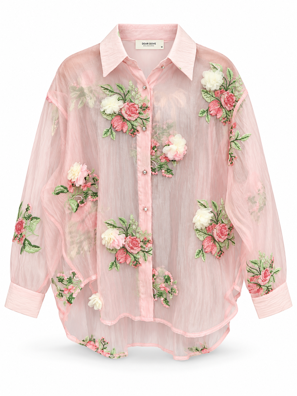 Arabella 3D Floral Shirt