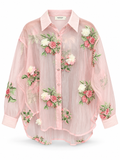 Arabella 3D Floral Shirt