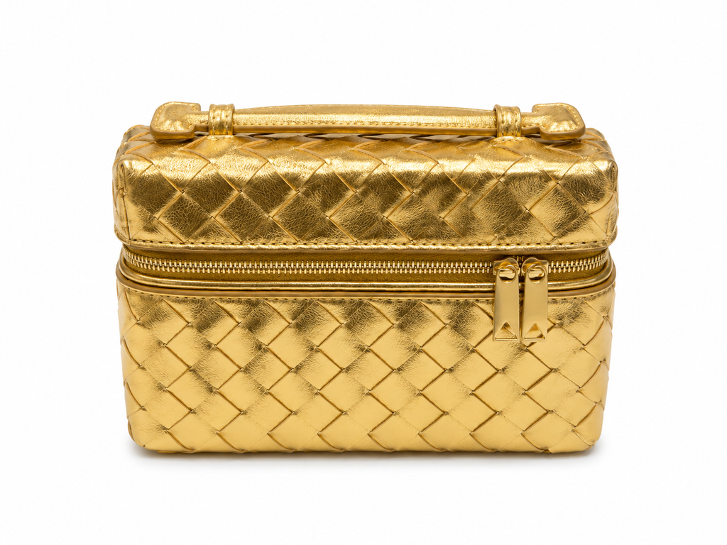 Caroline Woven Leather Bag