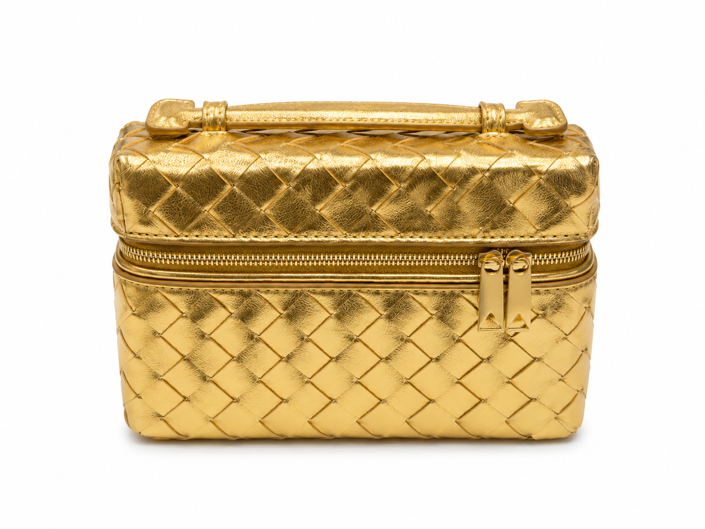 Caroline Woven Leather Bag