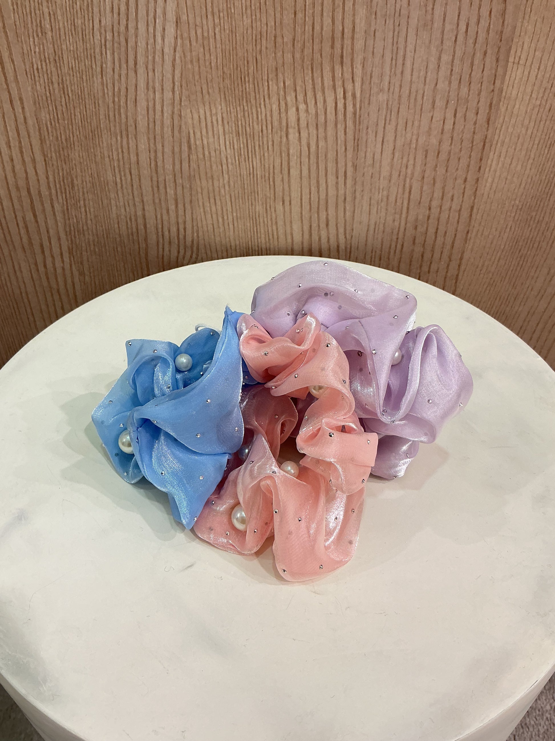 Handmade Scrunchies 3pk