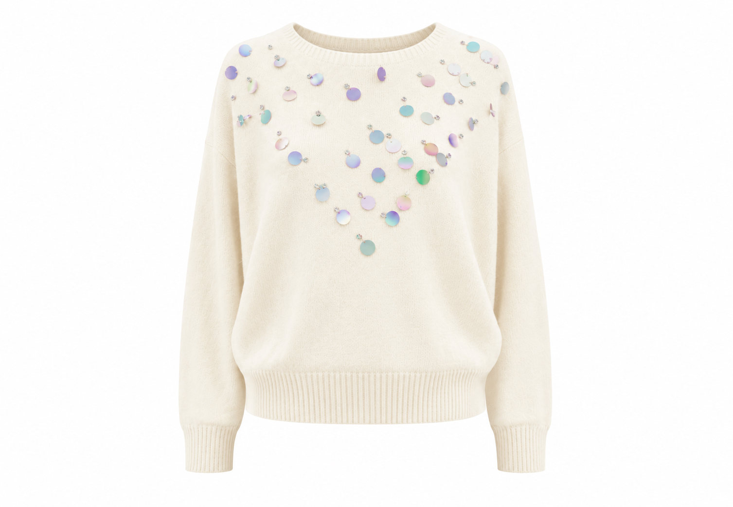 Sequin Knit Jumper