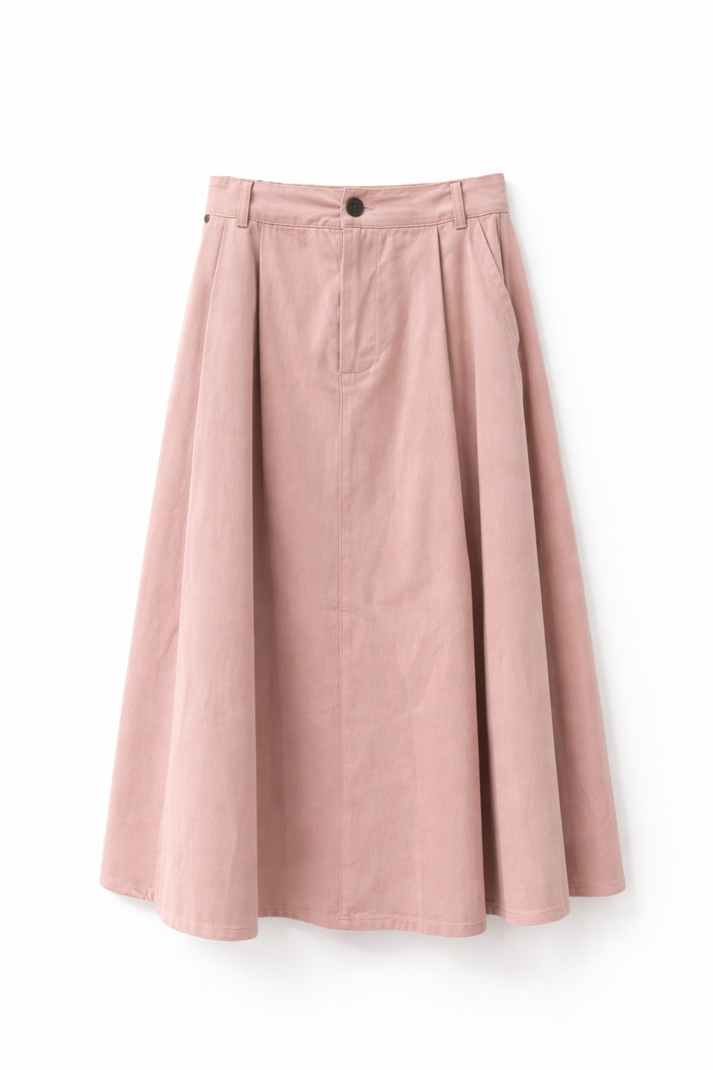 Cotton A-Line Skirt