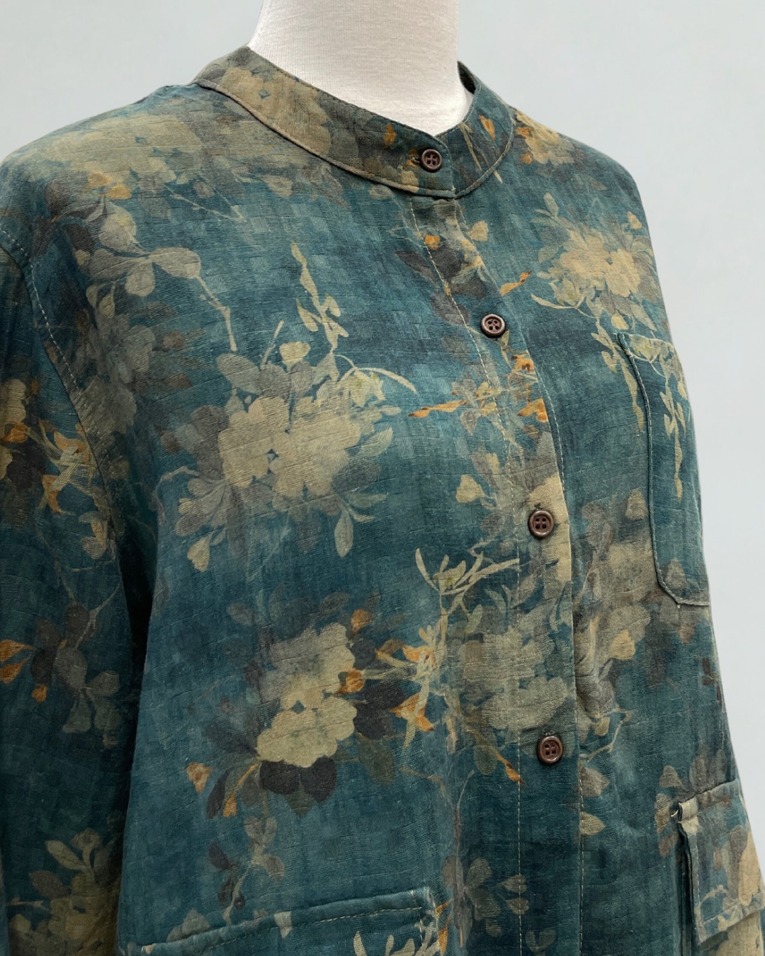 Ginny Floral Shirt Jacket