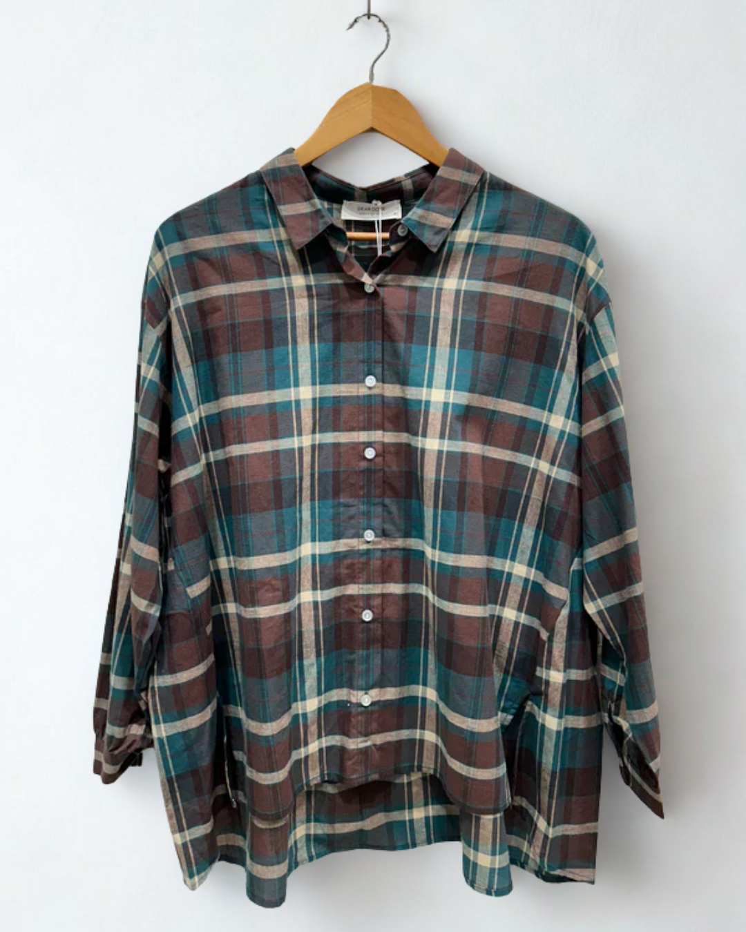 Dorothy Checked Cotton Shirt