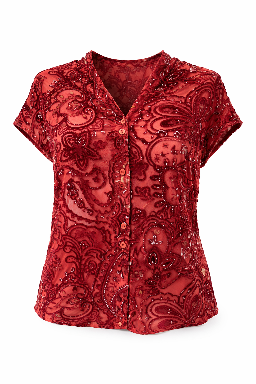 Jada Velvet Blouse