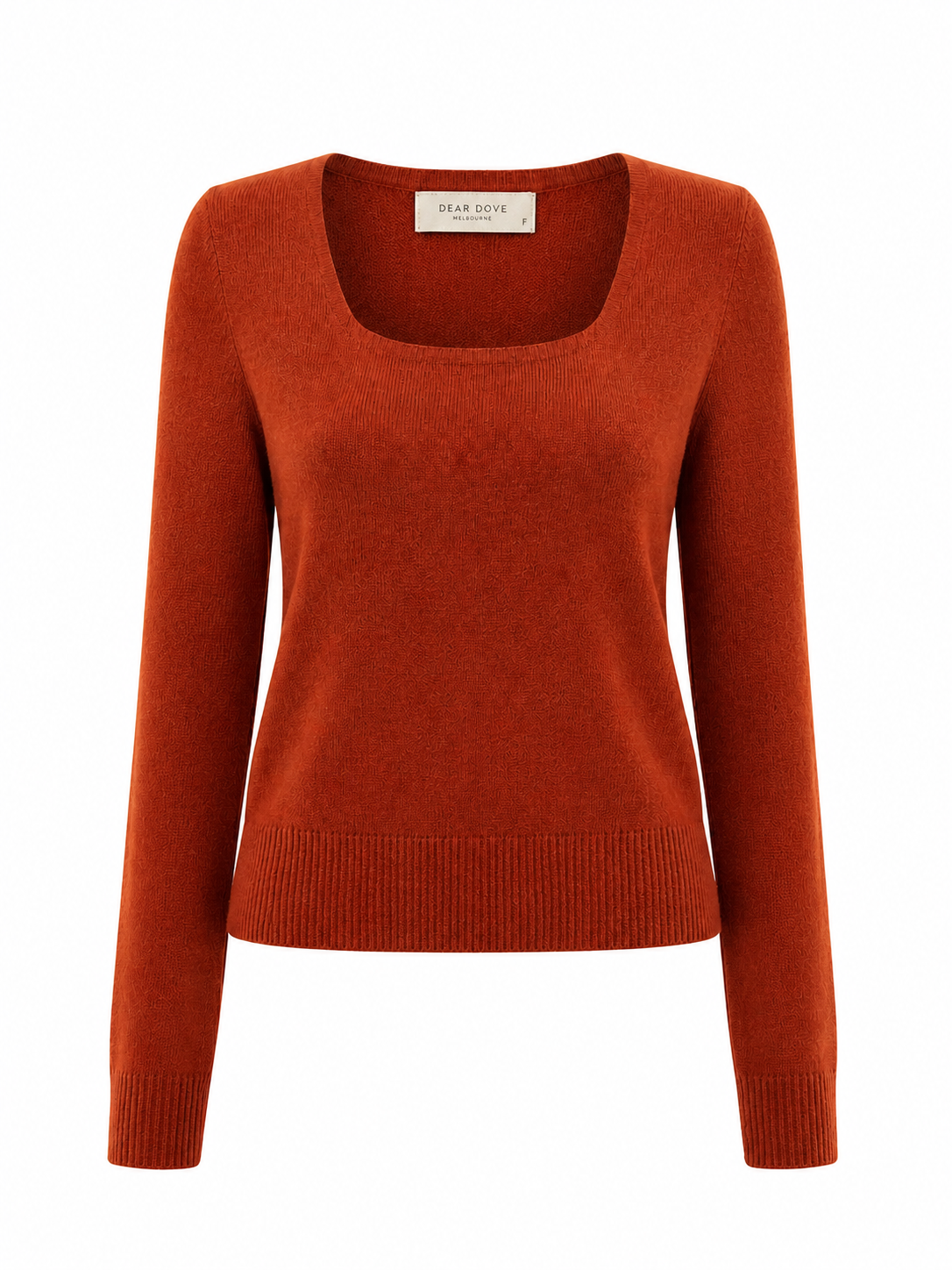 May Square Neck Knit Top