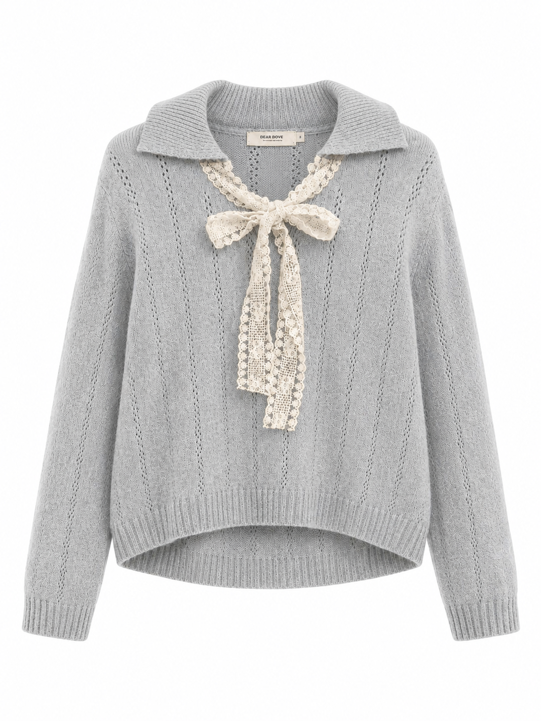 Lace Ribbon Cardigan