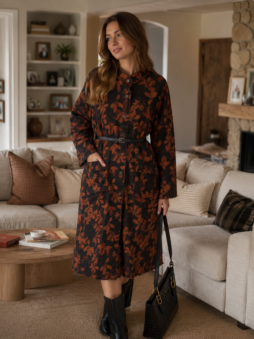 Sarah Floral Cotton Dress