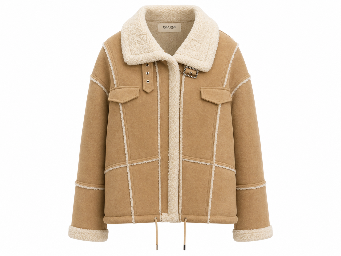 Tan Teddy Jacket