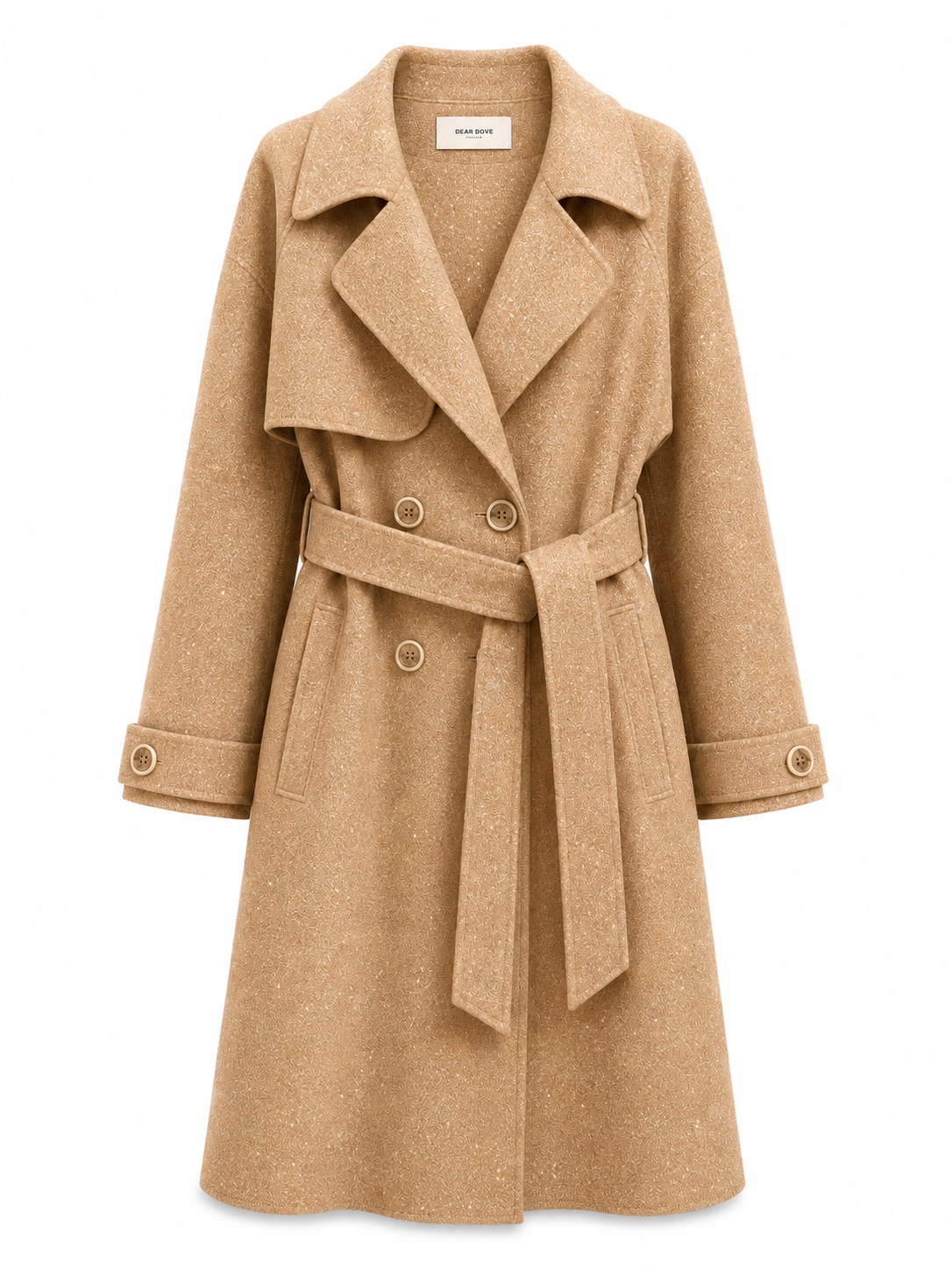 Sparkle Double Breasted Coat