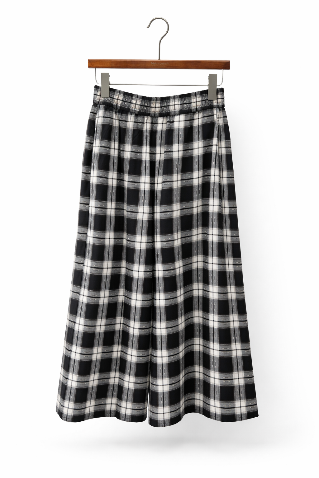 Monochrome Check Pants