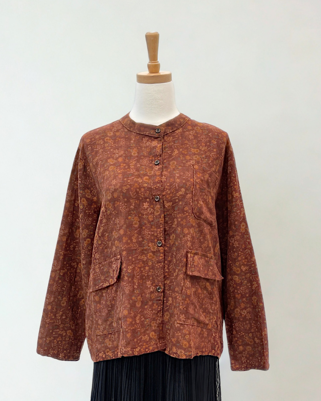Ginny Floral Shirt Jacket