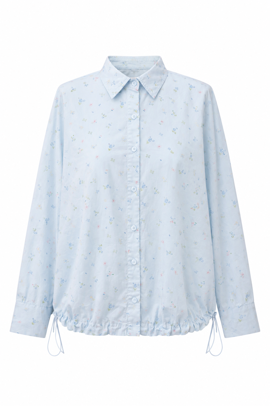 Flower Illustrated Shirt