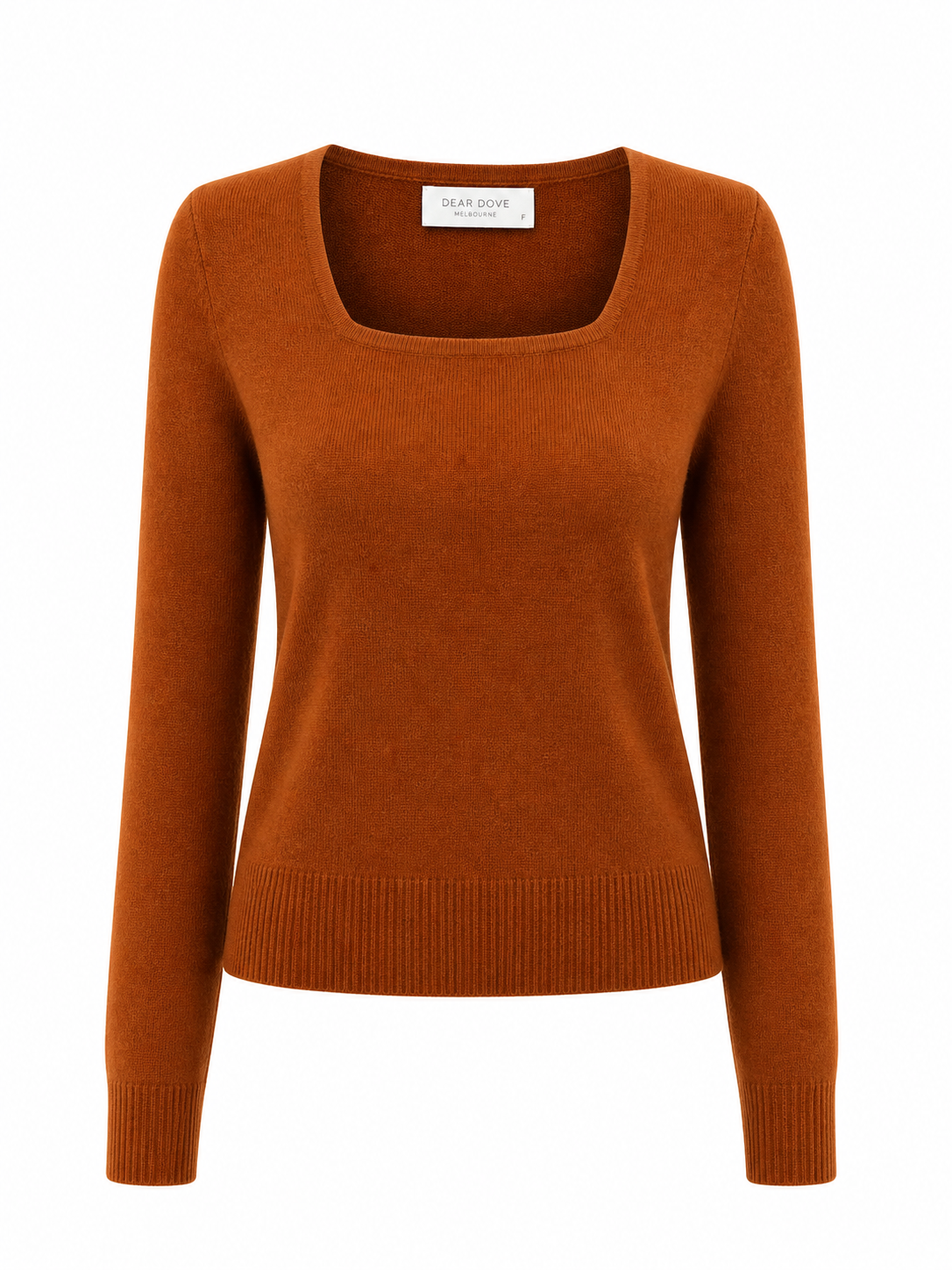 May Square Neck Knit Top