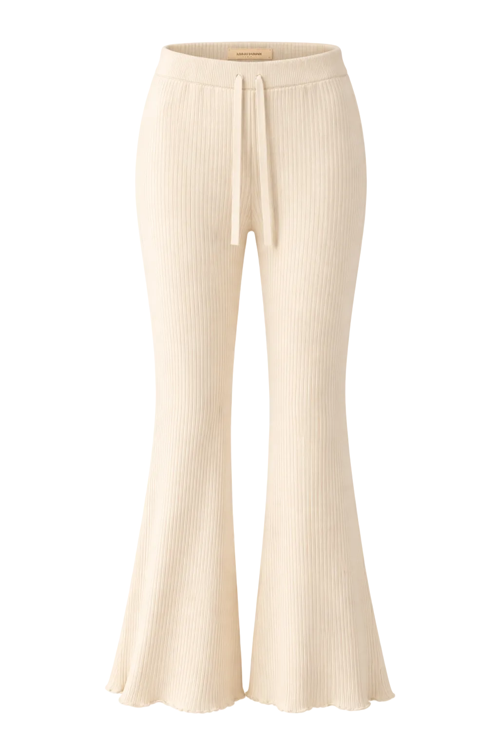 Flared Knit Pants