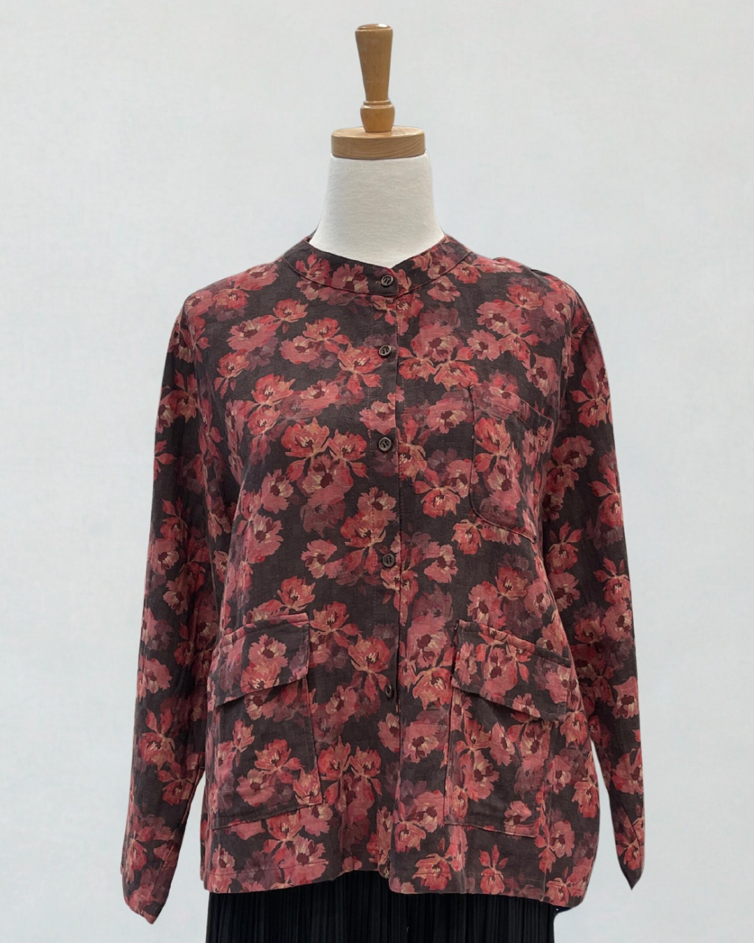 Ginny Floral Shirt Jacket