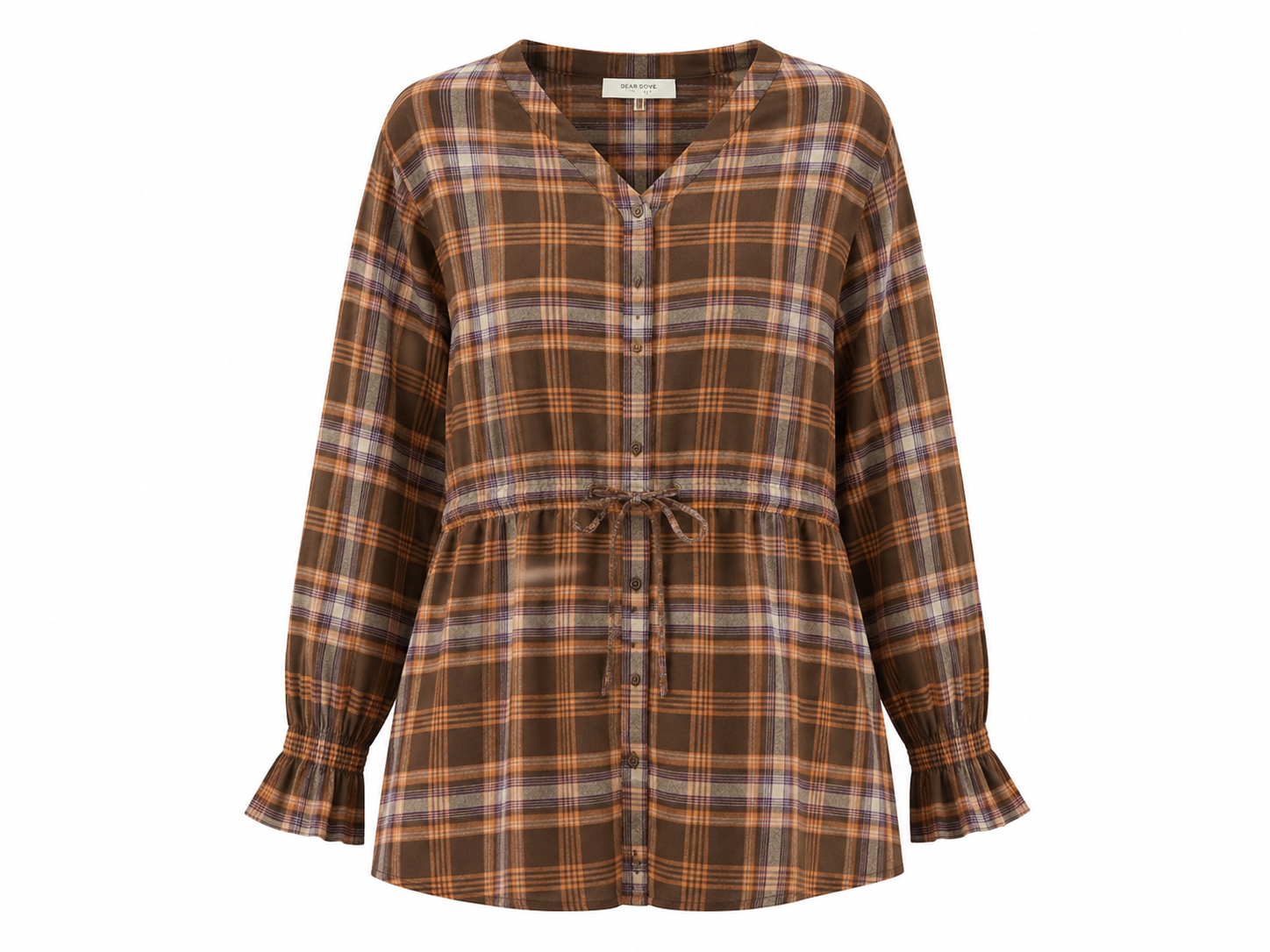 Lauren Check Cotton Blouse
