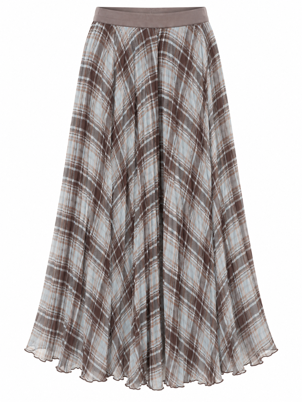Bailey Checked Tulle Skirt