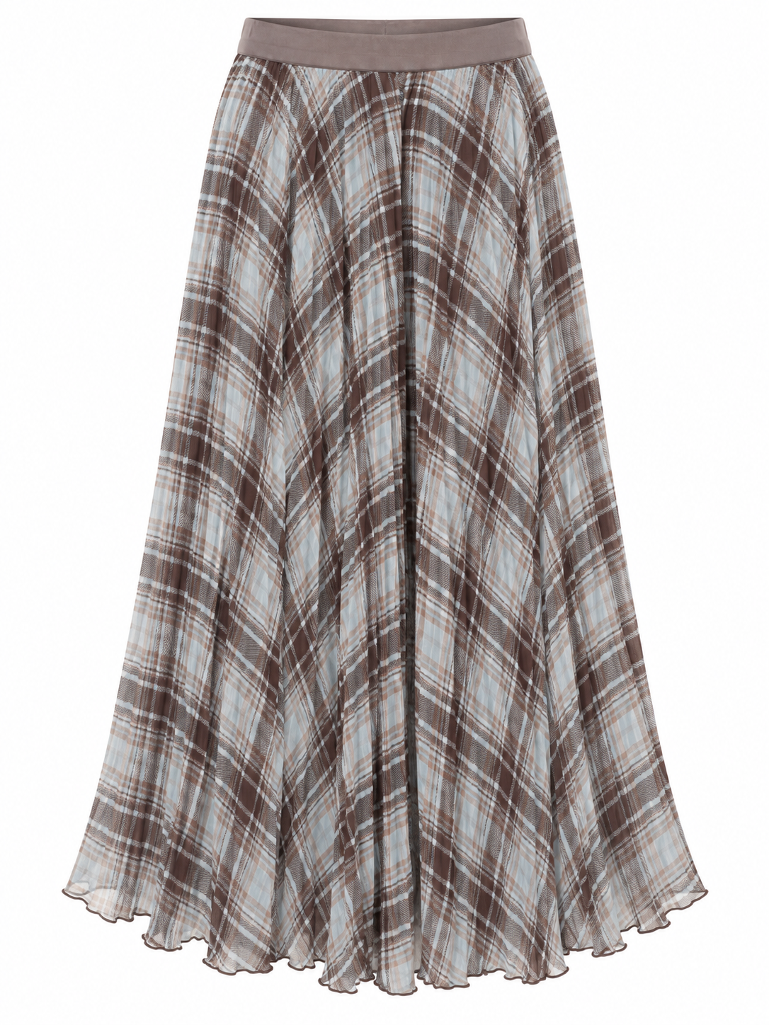 Bailey Checked Tulle Skirt