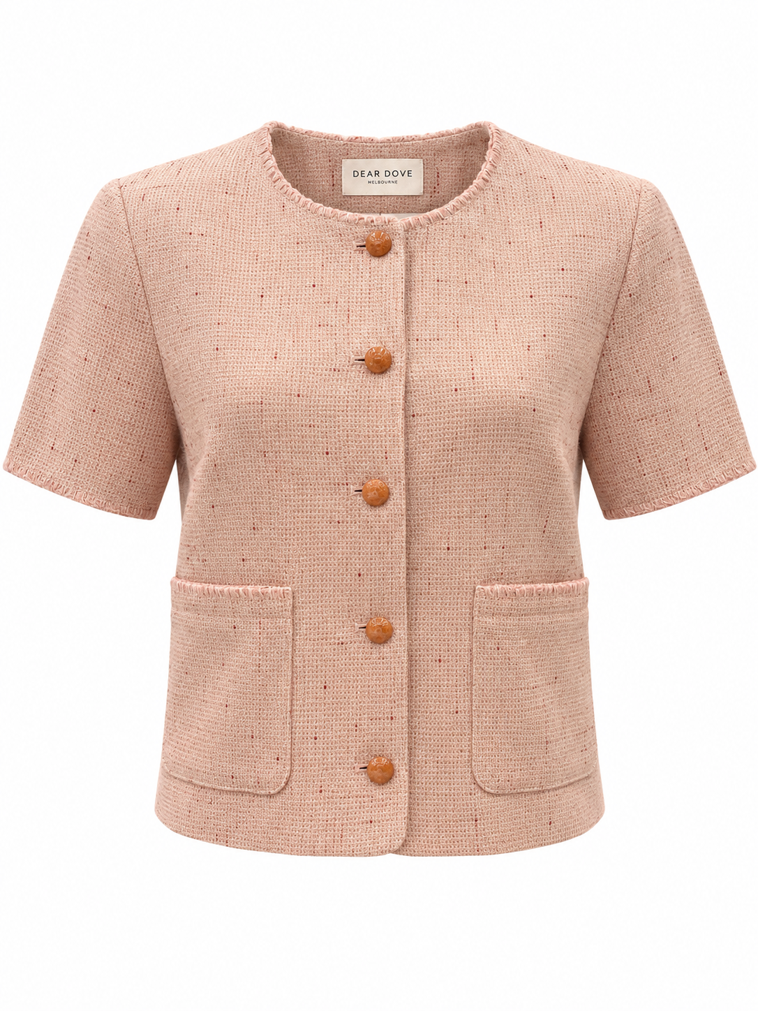 Evelyn Tweed Top