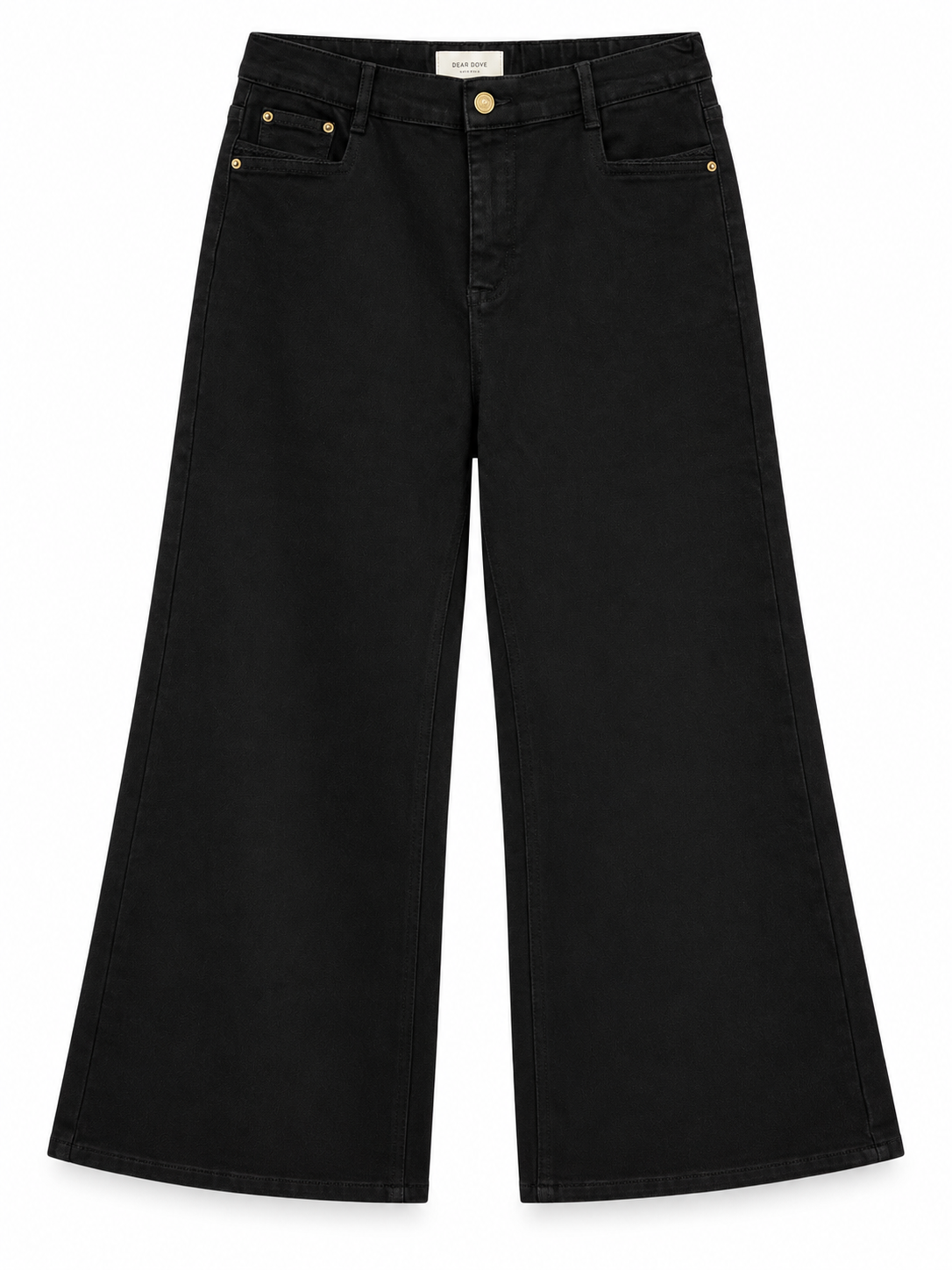 Heather Straight Wide Leg Jeans
