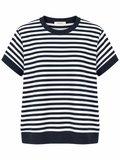Aimee Striped Cotton T-Shirt