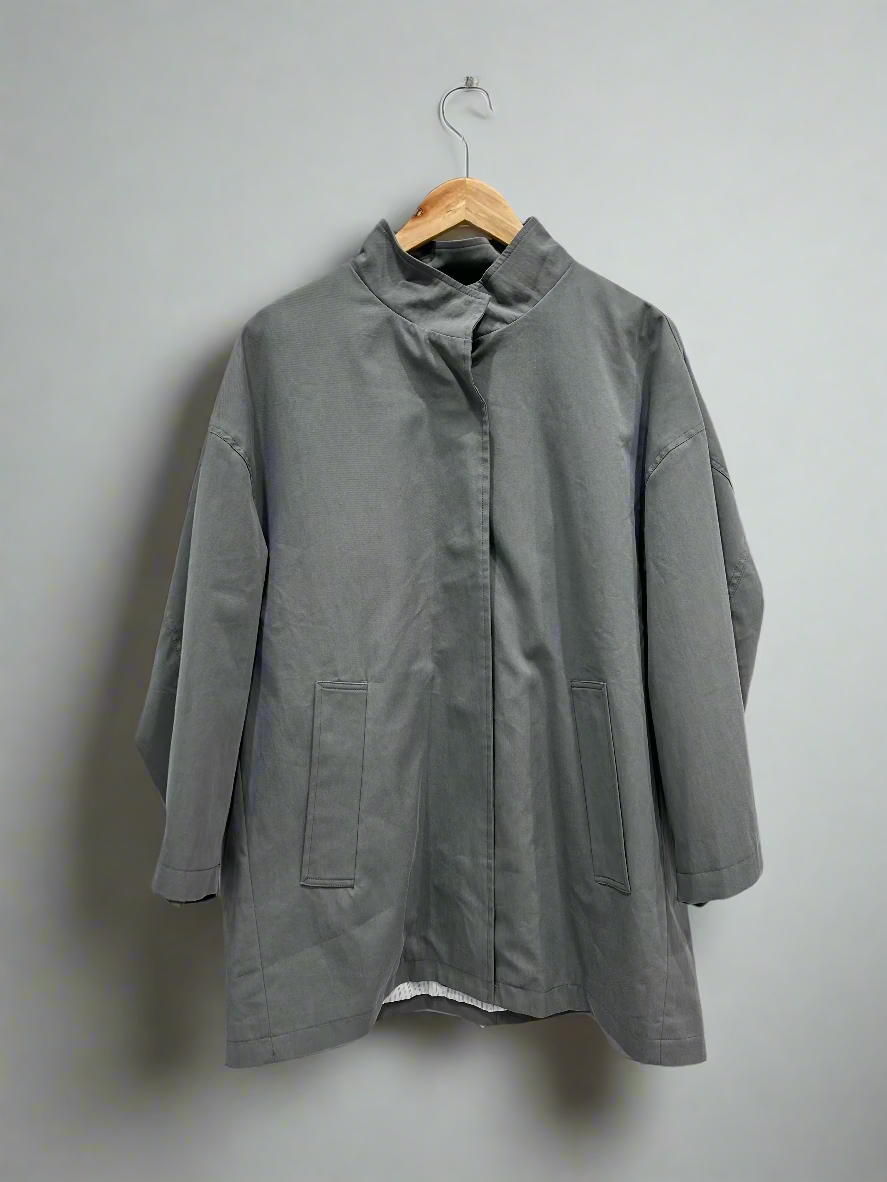 Grey Raincoat