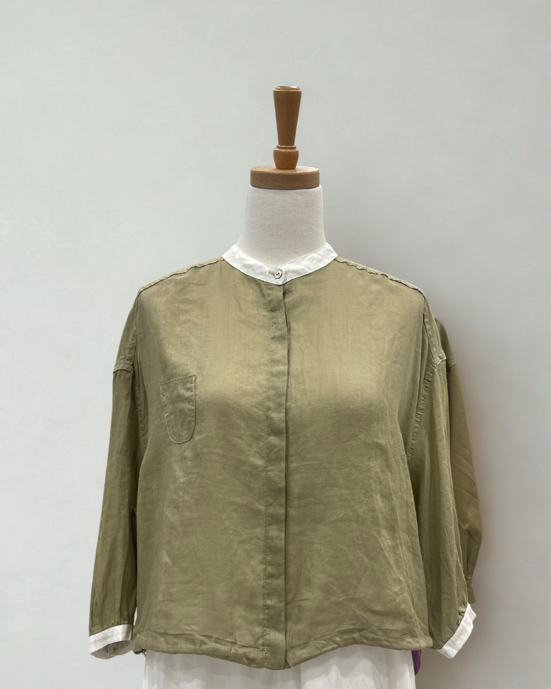 Petra Premium Linen Blouse