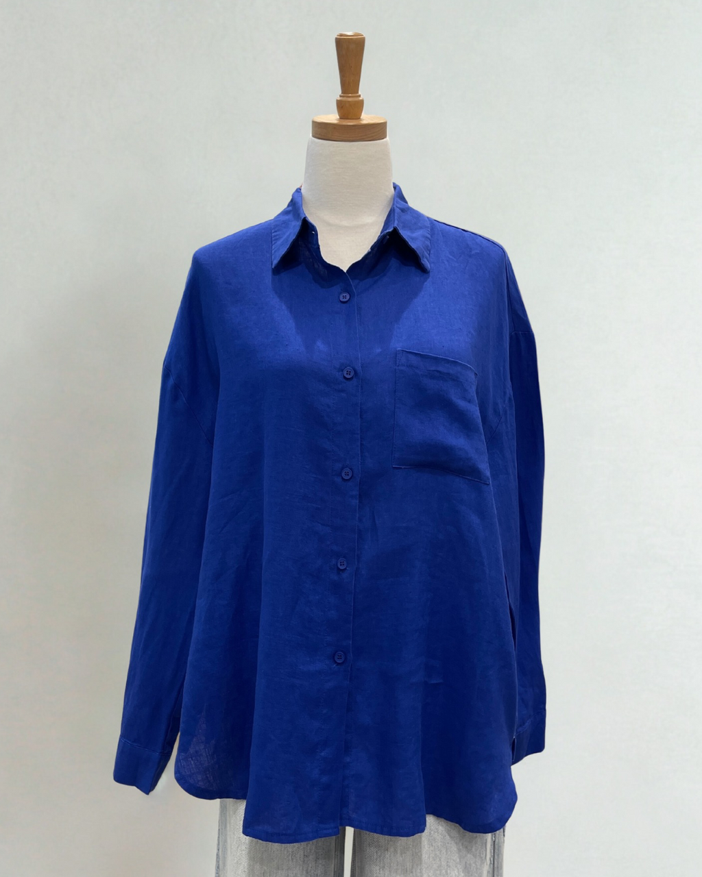 Lila Linen Shirt