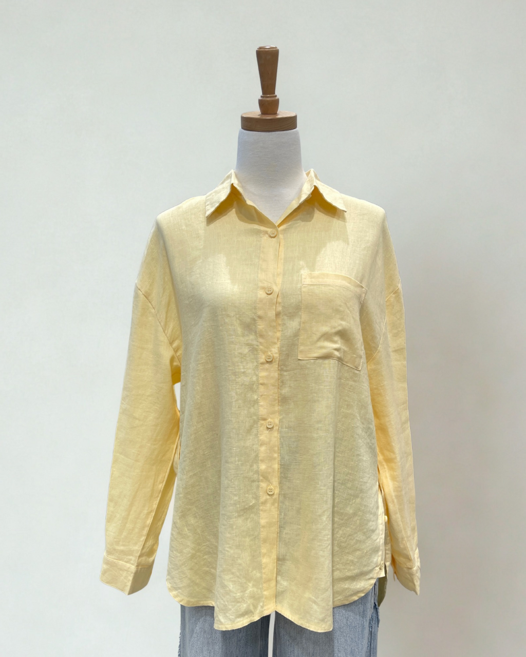 Lila Linen Shirt