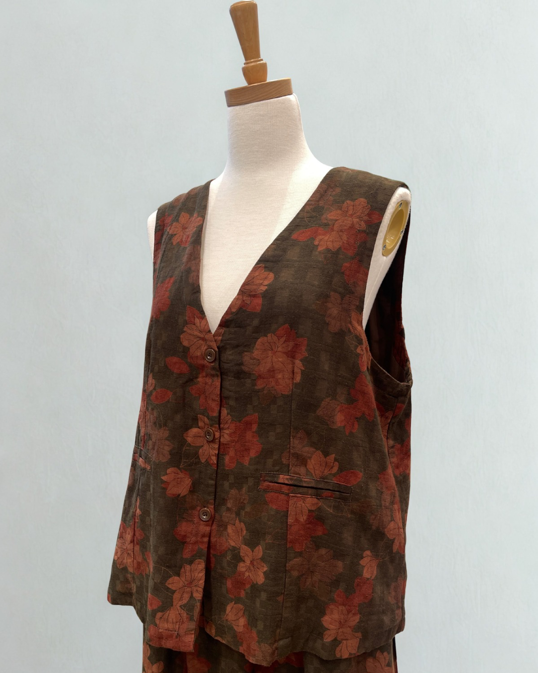 Lily Cotton Vest and Skirt Set