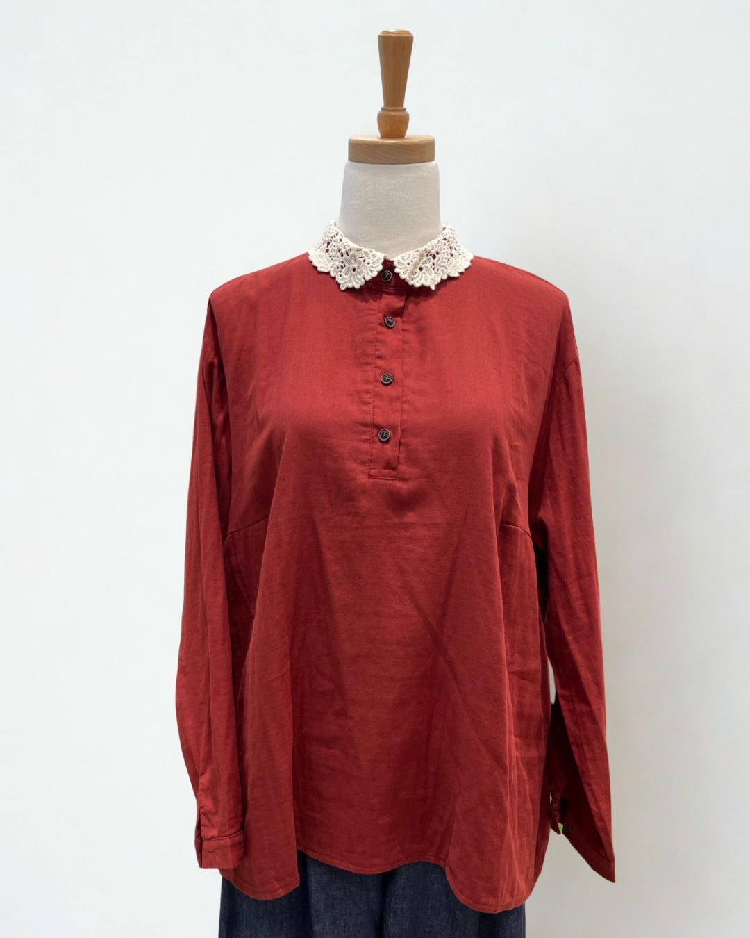 Dolly Lace Collar Blouse