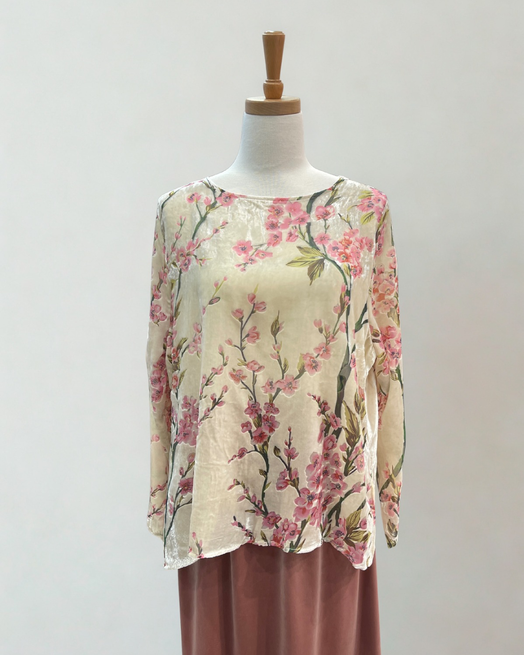 Sakura Velvet Blouse