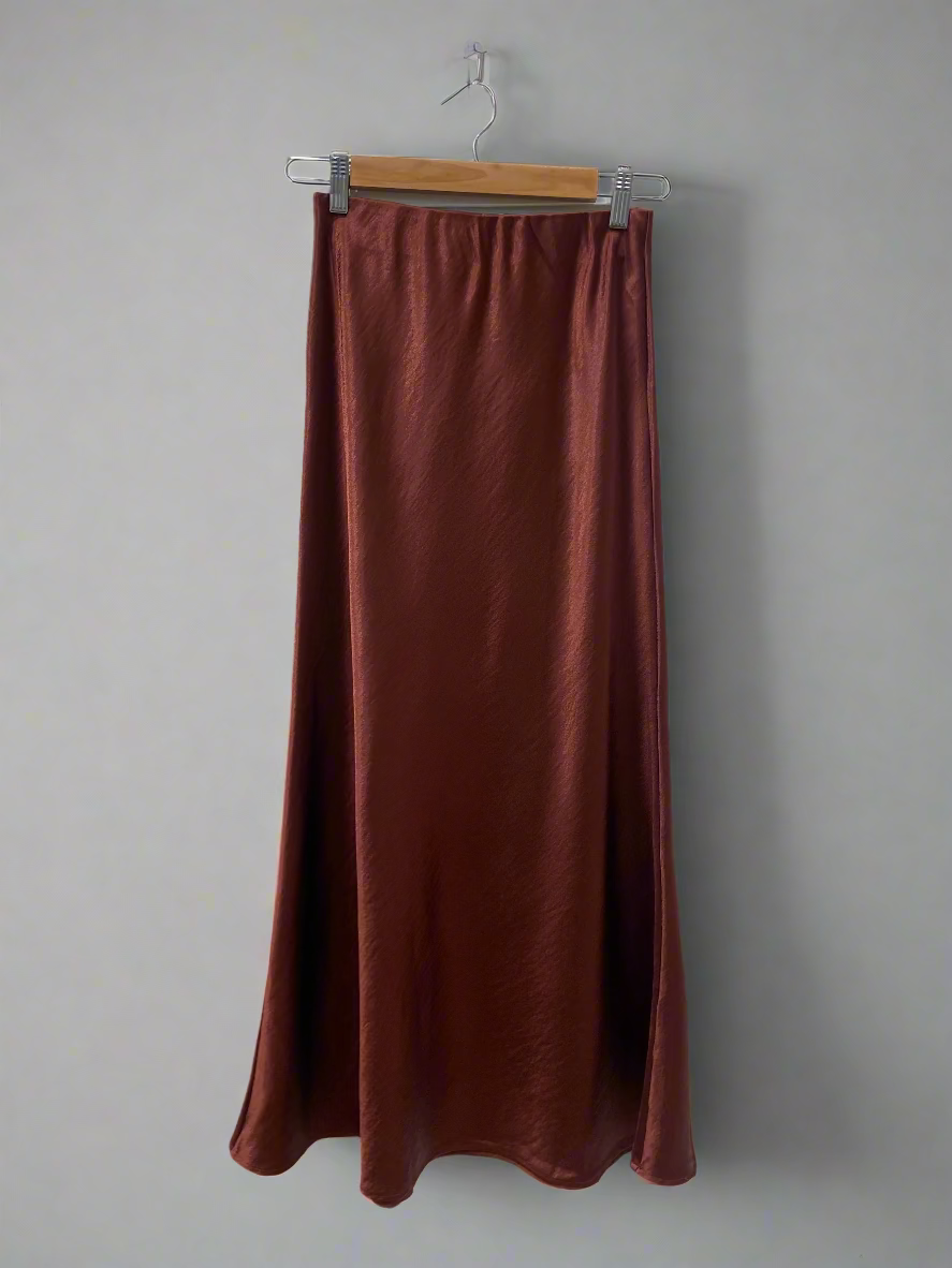 Annabelle Satin Skirt