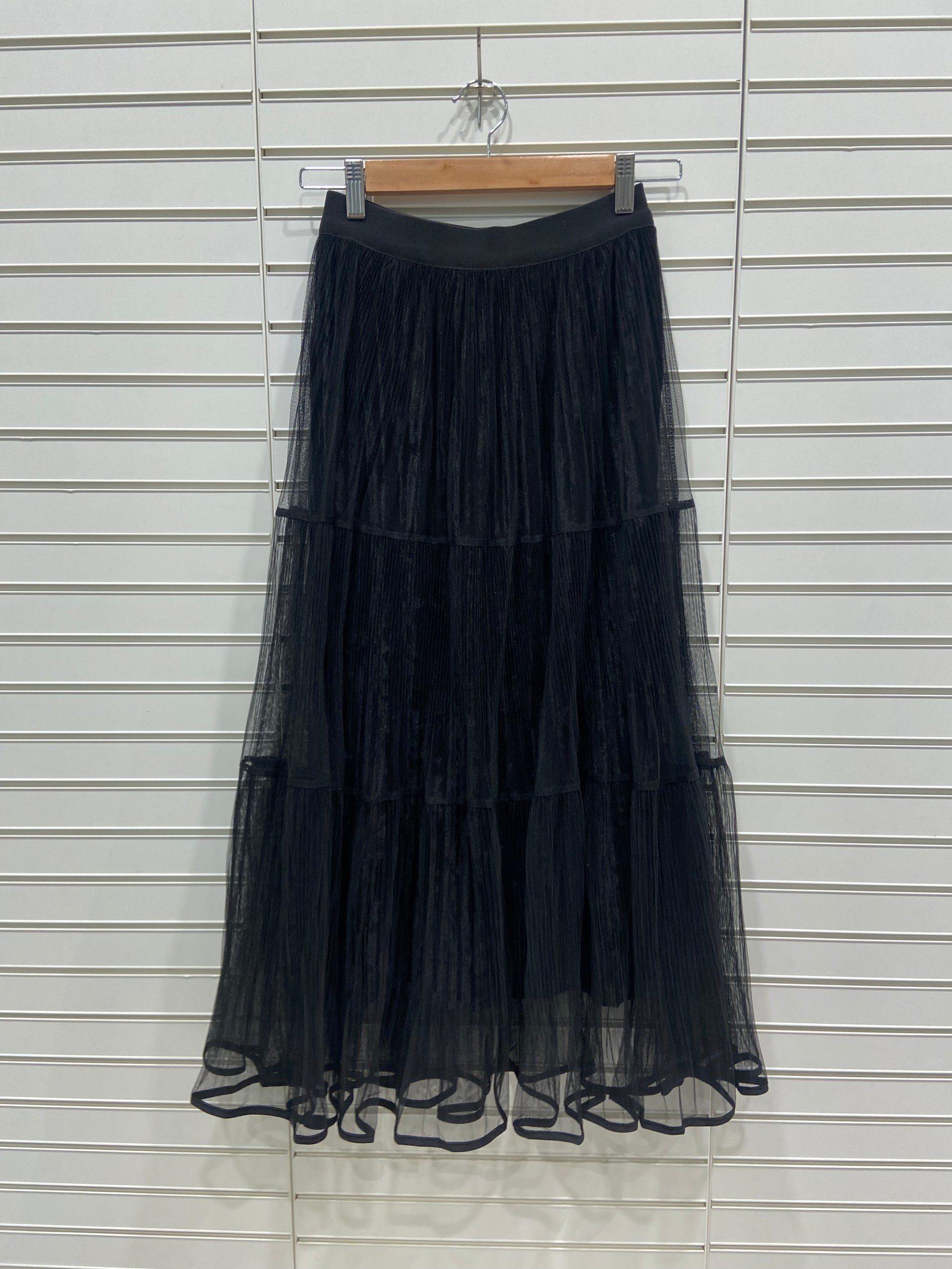 Beatrice Velvet Tulle Skirt