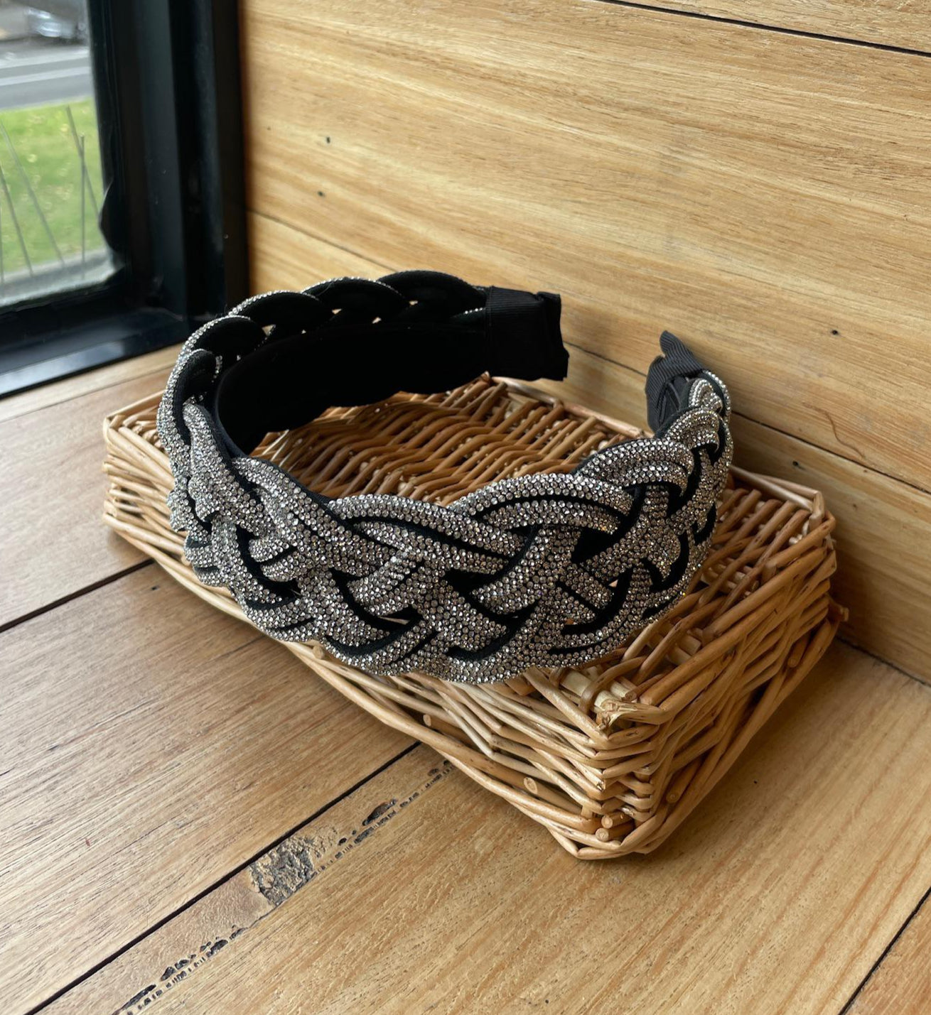 Maxi Braided Diamanté Headband