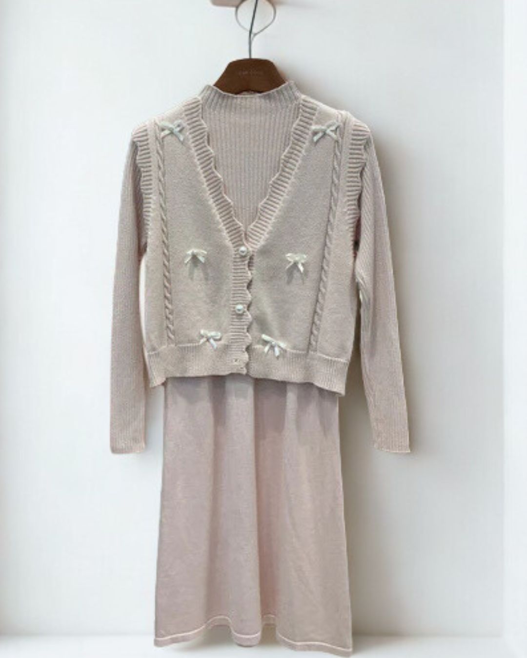 Sarah Knit Dress and Vest