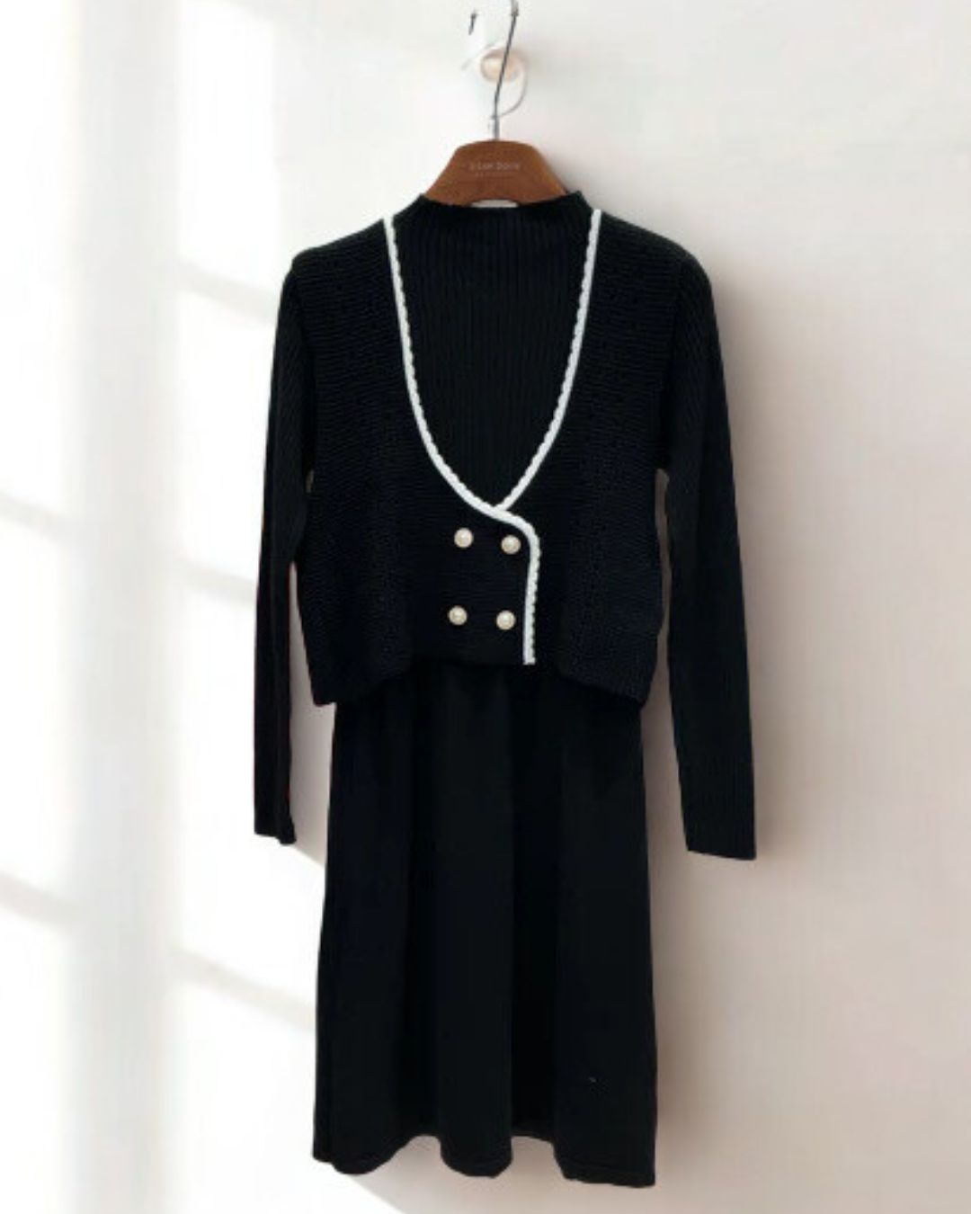 Sharon Knit Dress and Vest
